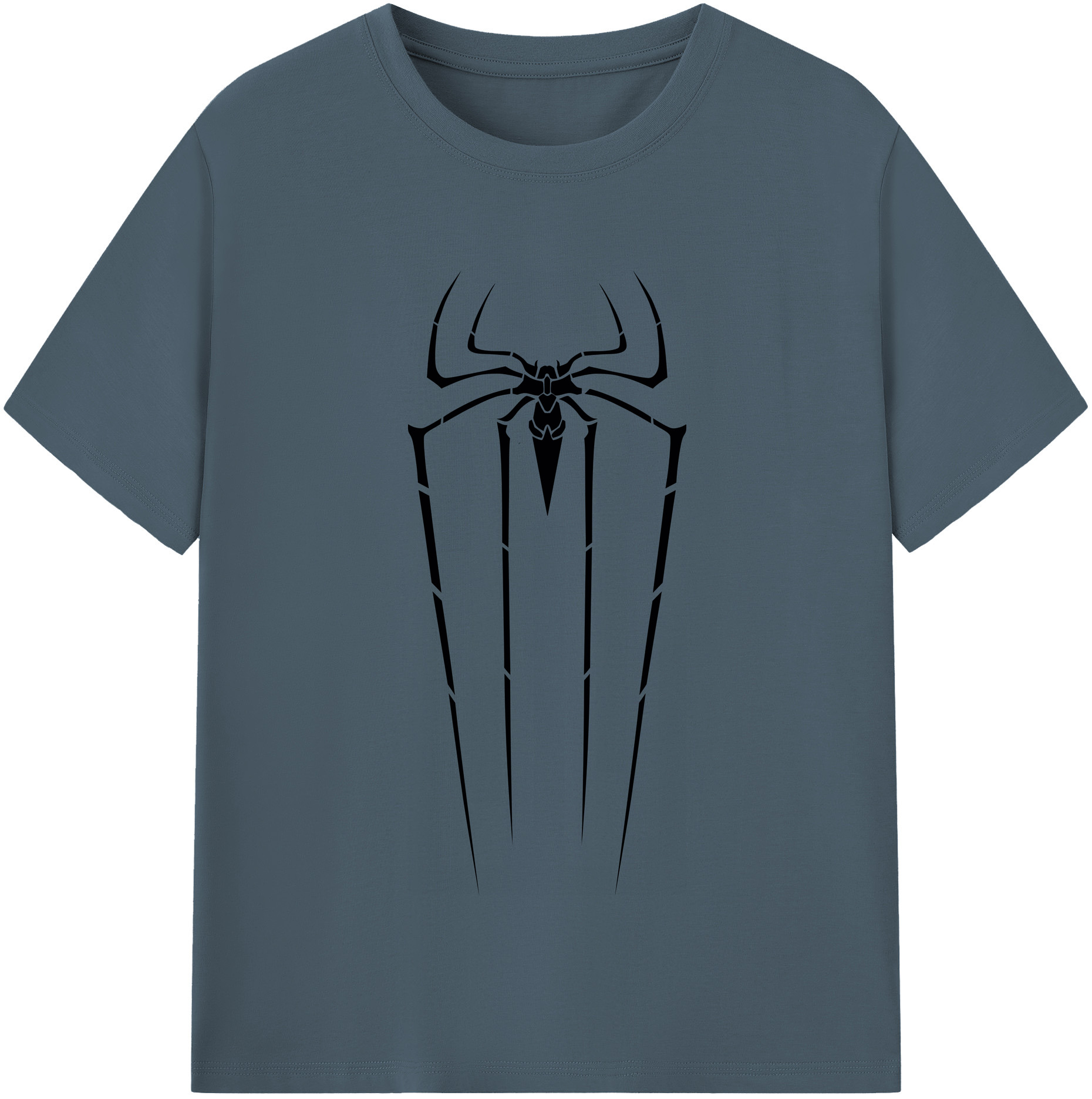 （画像用） Spider Man スパイダーマン 綿100％半袖Tシャツ（フロントプリント）